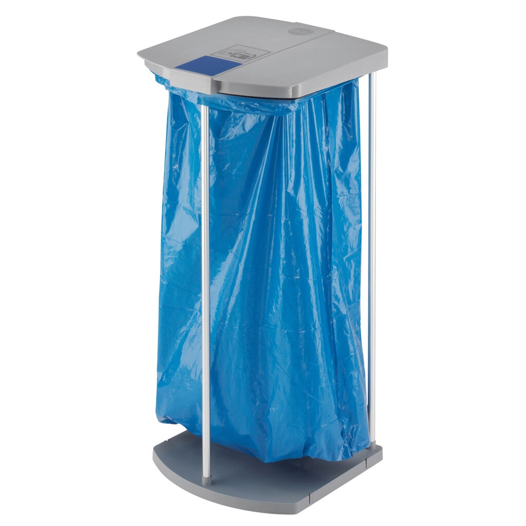 Support pour sac poubelle Hailo ProfiLine MSS XXXL pour sacs de 1x 120 litres, fixe Illustration du produit: Support pour sac poubelle Hailo ProfiLine MSS XXXL pour sacs de 1x 120 litres, fixe