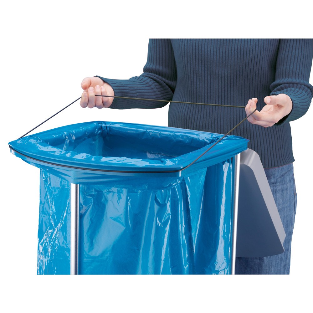 Numéro de l'image du produit 4: Support pour sac poubelle Hailo ProfiLine MSS XXXL pour sacs de 1x 120 litres, mobile