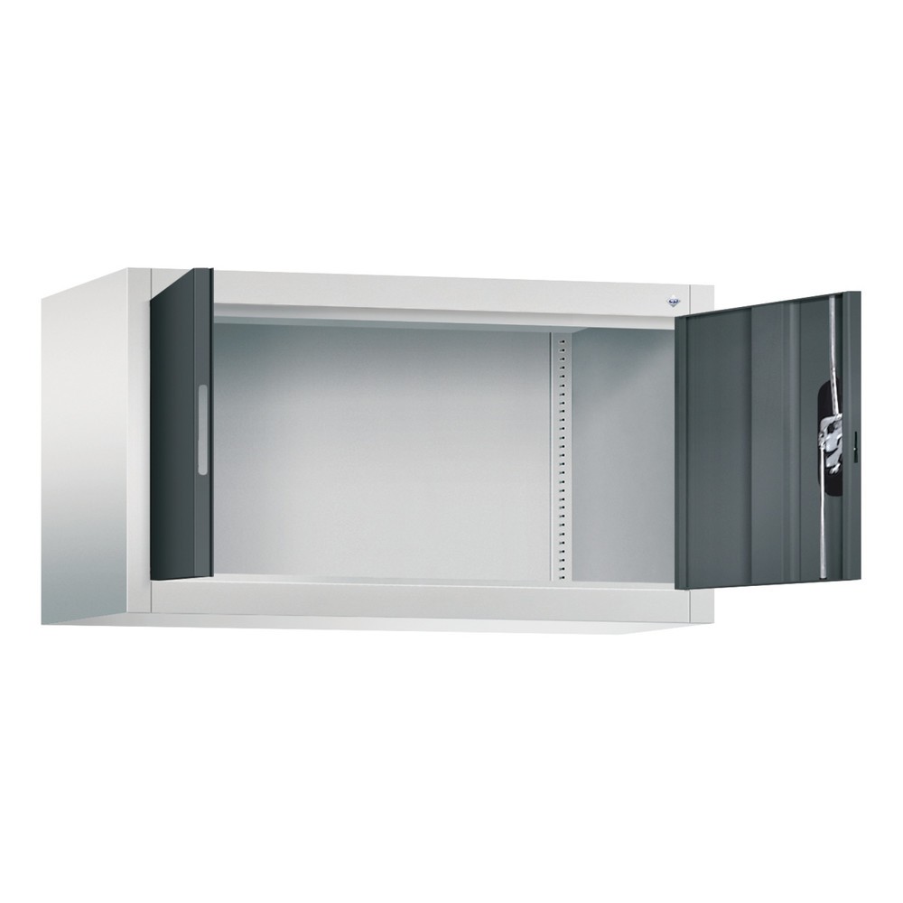 Numéro de l'image du produit 3: C+P Armoire d'appoint, HxlxP 500 x 930 x 400 mm, gris clair, gris anthracite