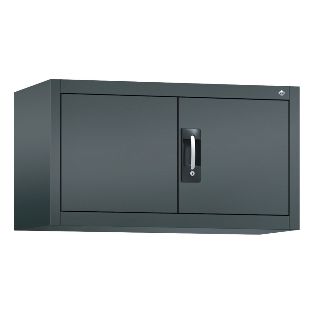 Numéro de l'image du produit 1: Surmeuble C+P, H x l x P 500 x 930 x 400 mm, gris anthracite, gris anthracite