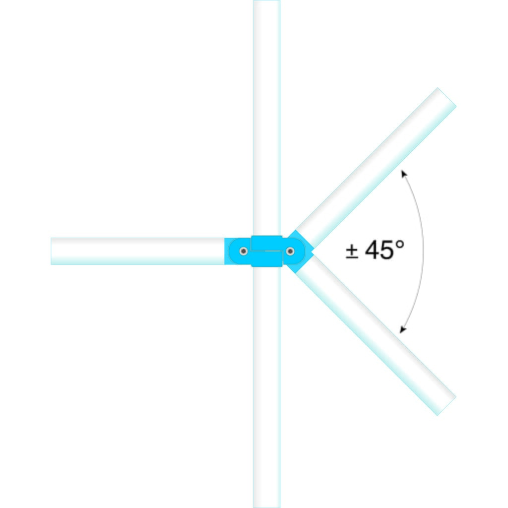 N° de l'image du produit 2 : Système de rambardes MORAVIA URBAN, tube vertical, Ø 60 mm, hauteur au-dessus du sol 1 000 mm, à bétonner, galvanisé à chaud