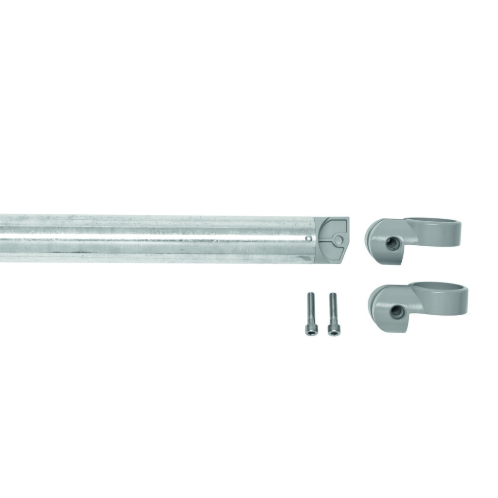 Illustration du produit: Système de rambardes MORAVIA MORION, tube transversal, Ø 60 mm, longueur 1 000 mm, dimension de trame 1 170 mm, galvanisé à chaud