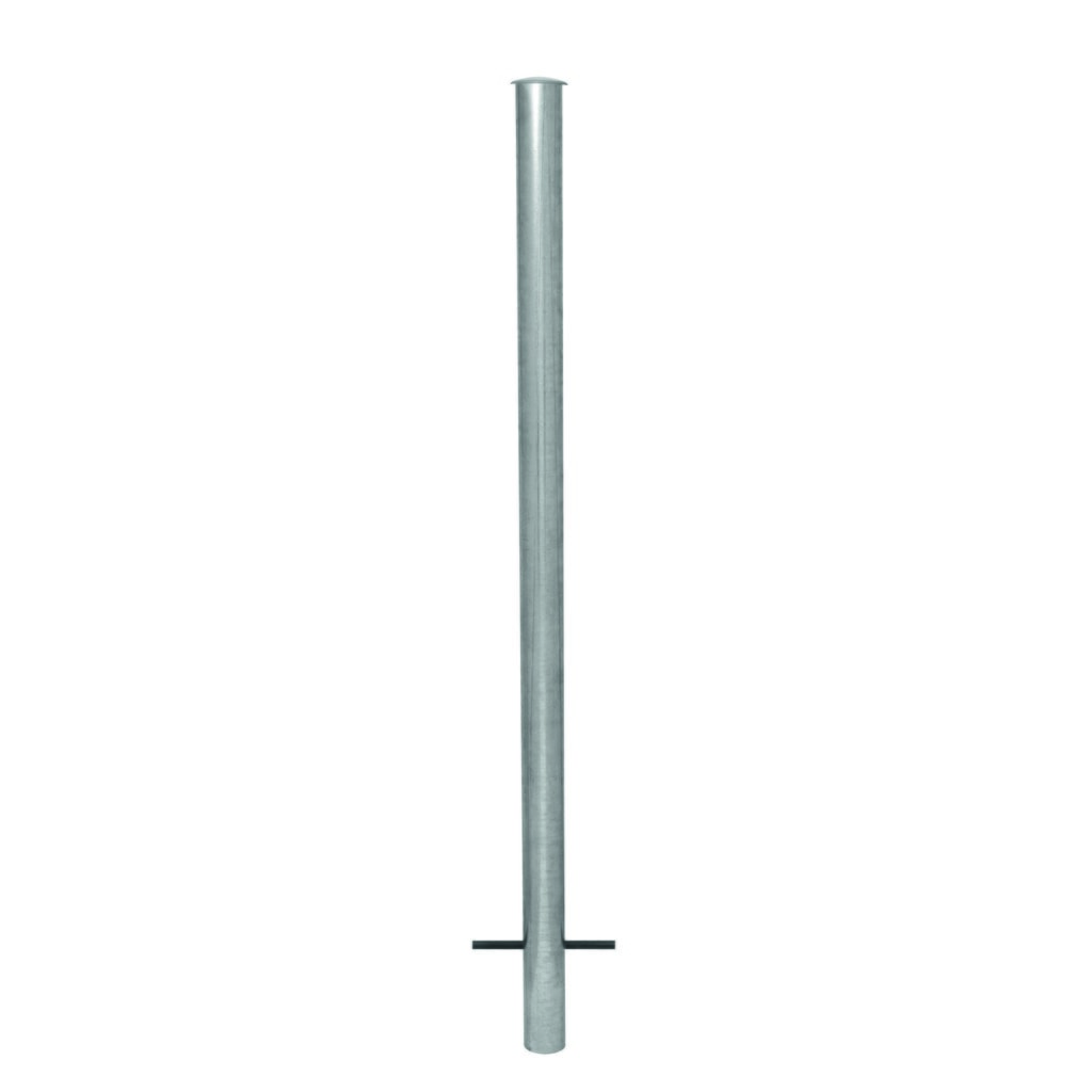 Système de rambardes MORAVIA URBAN, tube vertical, Ø 60 mm, hauteur au-dessus du sol 1 000 mm, à bétonner, galvanisé à chaud Illustration du produit: Système de rambardes MORAVIA URBAN, tube vertical, Ø 60 mm, hauteur au-dessus du sol 1 000 mm, à bétonner, galvanisé à chaud