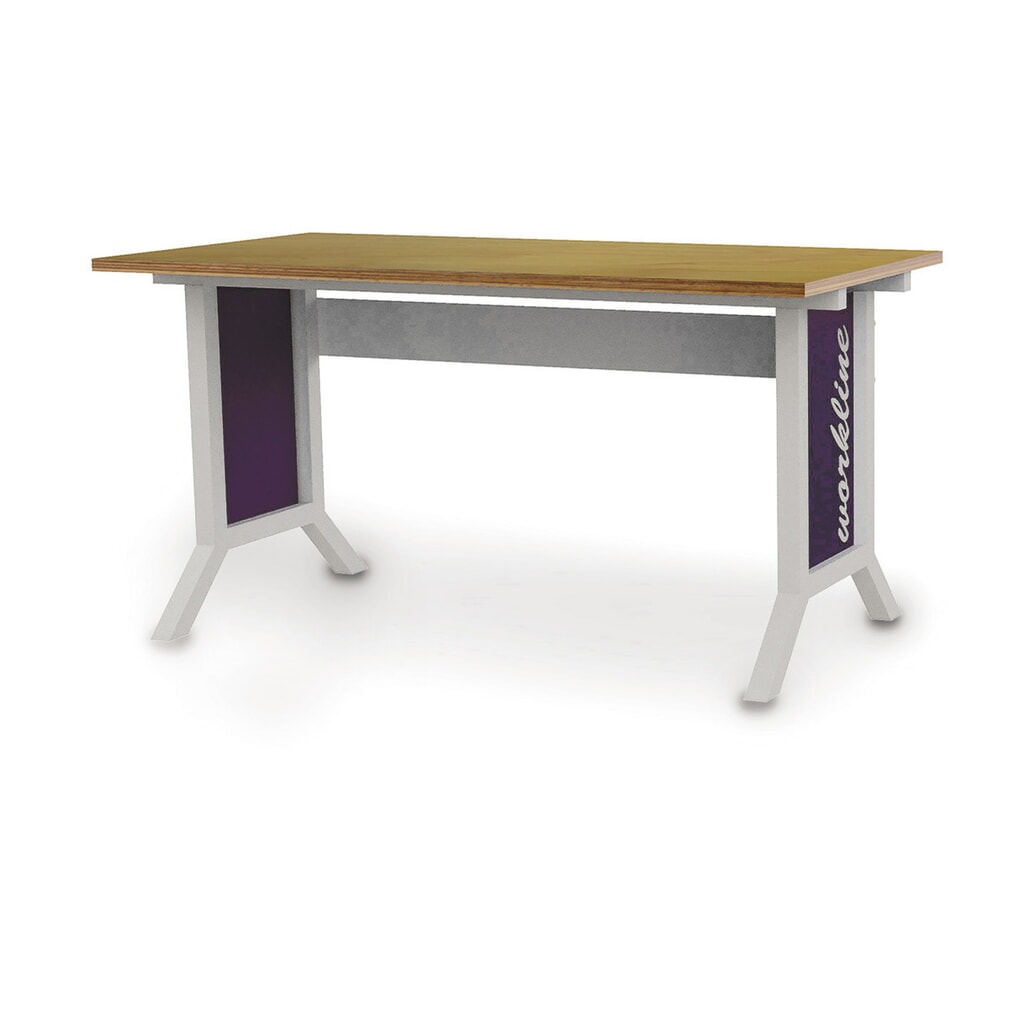 Illustration du produit: Système de poste de travail, table de base, réglage électrique de la hauteur Bedrunka+Hirth, noir foncé