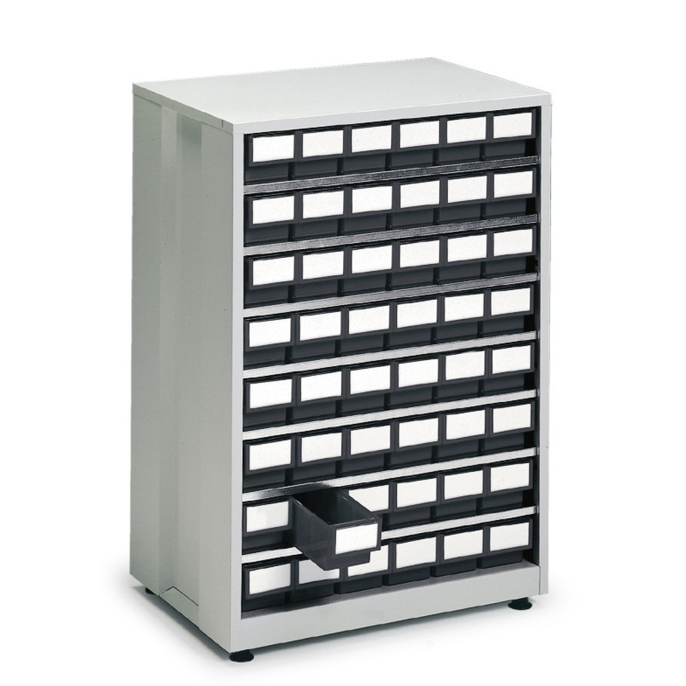 Numéro de l'image du produit 1: Système de rangement à tiroirs TRESTON, ESD, 48 tiroirs, HxlxP 870 x 605 x 410 mm