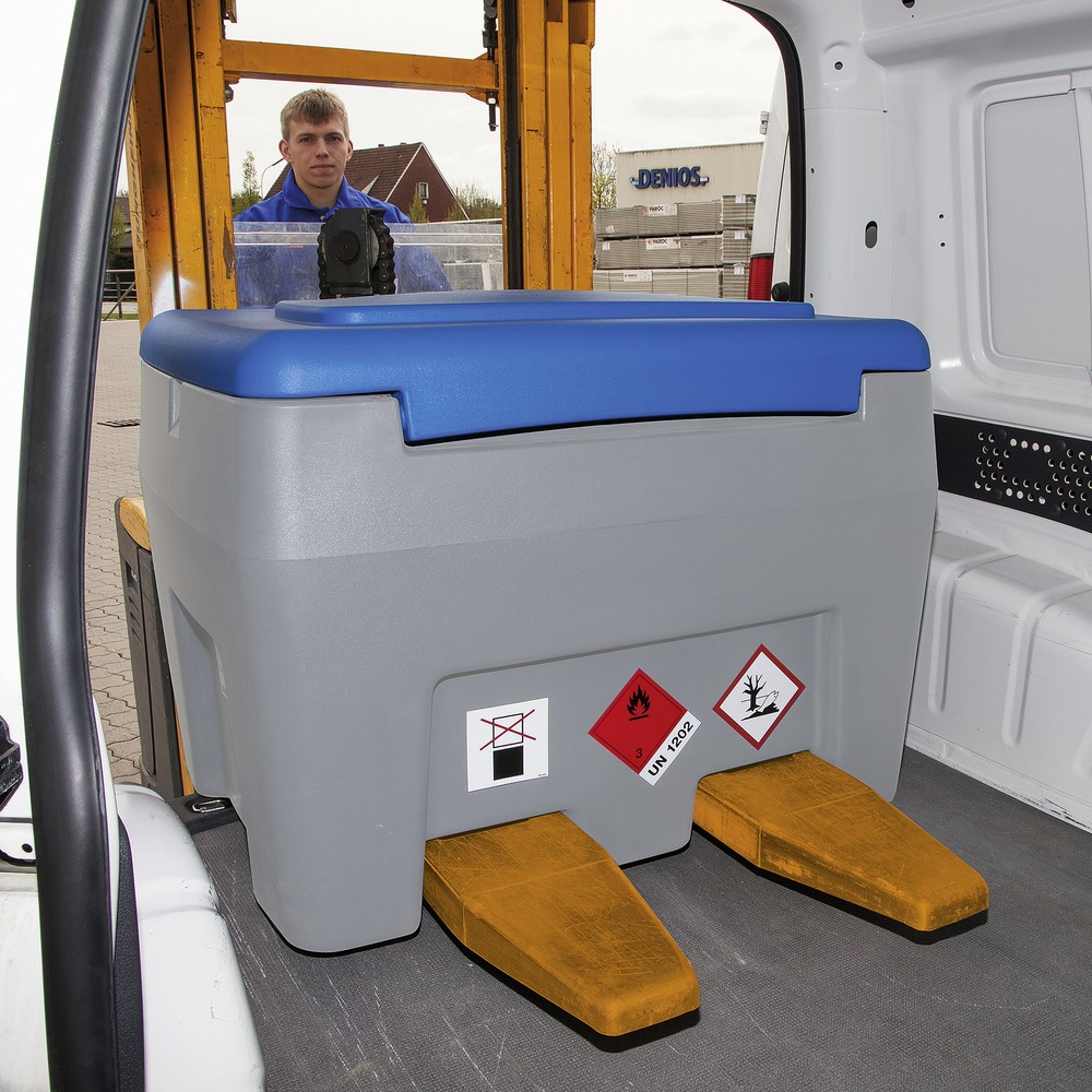 Numéro de l'image du produit 2: Système de réservoir en PE, avec pompe, robinet de distribution + tuyau, volume 250 l, V 230, 56 l/min