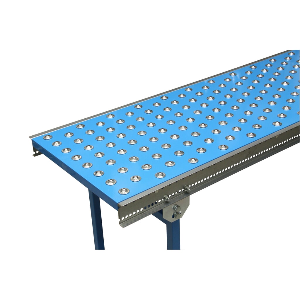 Table à billes, Ø 22 mm, L x l 1 000 x 400 mm, paliers de 75 mm Illustration du produit: Table à billes, Ø 22 mm, L x l 1 000 x 400 mm, paliers de 75 mm