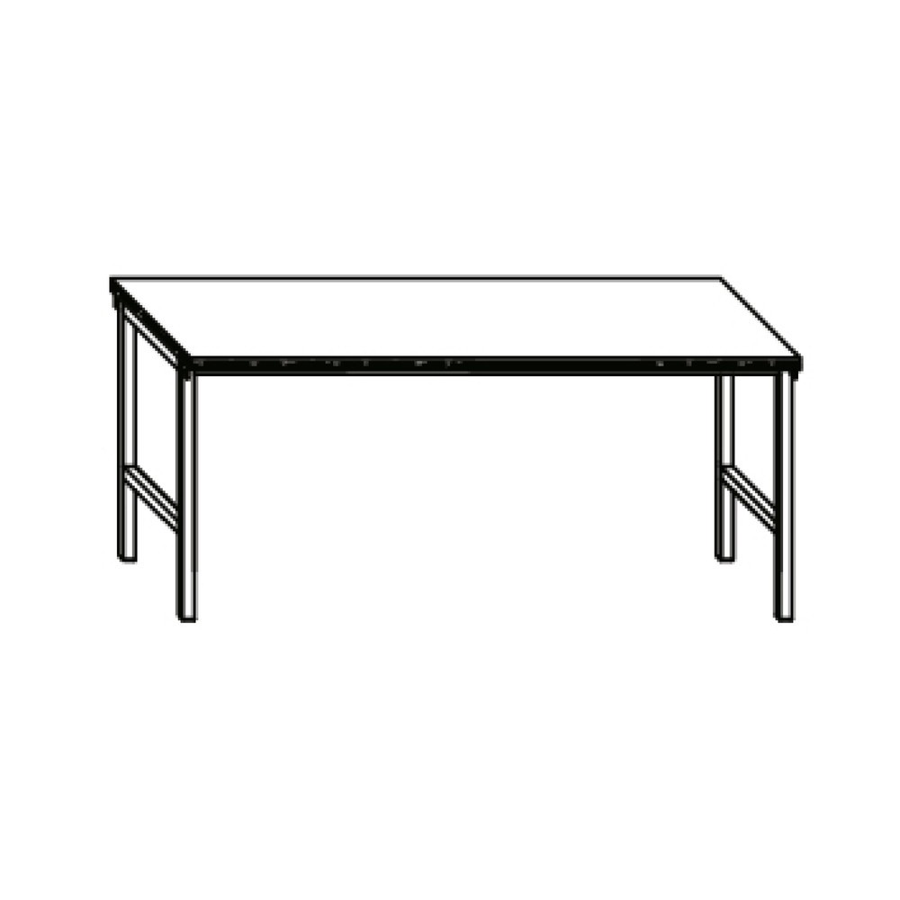 Numéro de l'image du produit 3: Table d’établi PAVOY, H x l x P 900 x 2 000 x 700 mm, gris anthracite