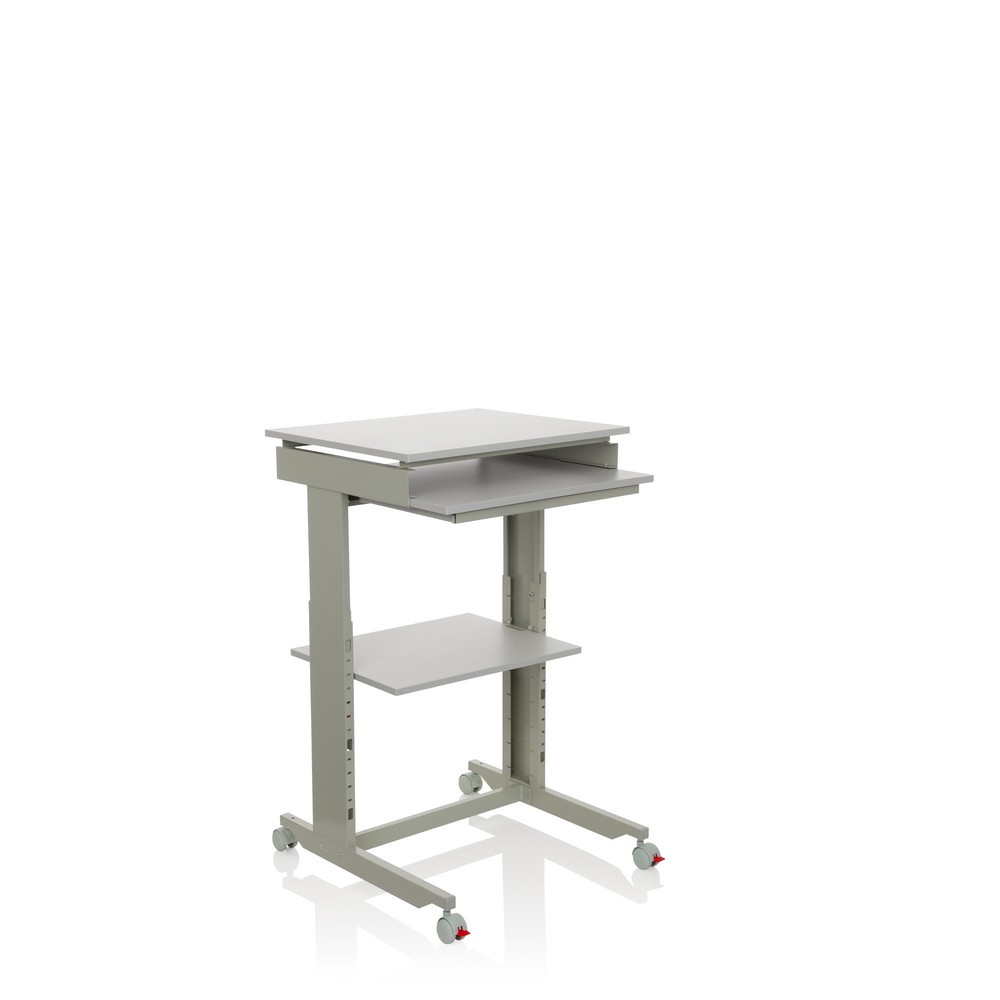 Numéro de l'image du produit 6: Table d'ordinateur / bureau hjh OFFICE WORKSTATION, gris