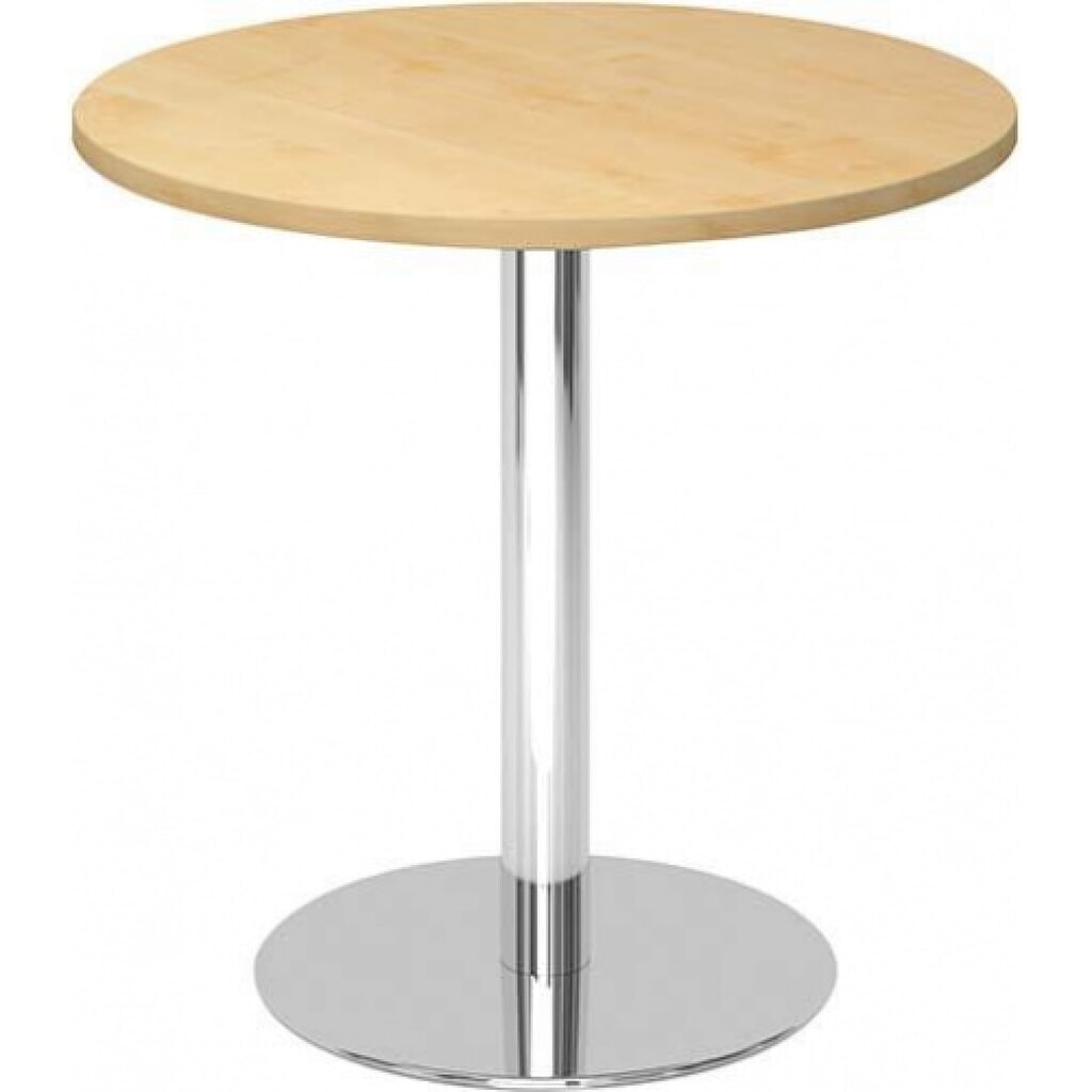 Table de réunion, bâti chromé
