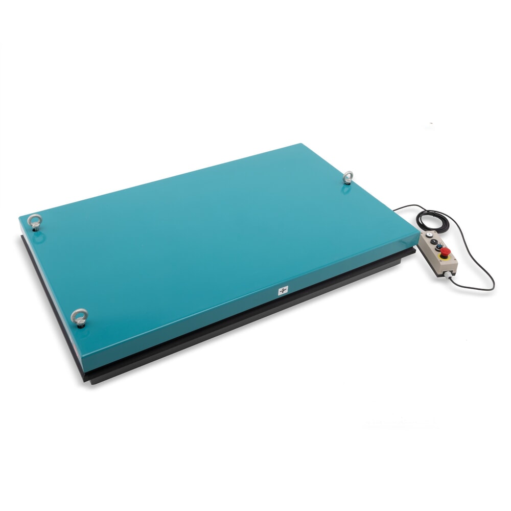 Numéro de l'image du produit 2: Table élévatrice à ciseaux Ameise®, ciseaux simples, capacité de charge 500 kg, plate-forme de 1 300 x 800 mm