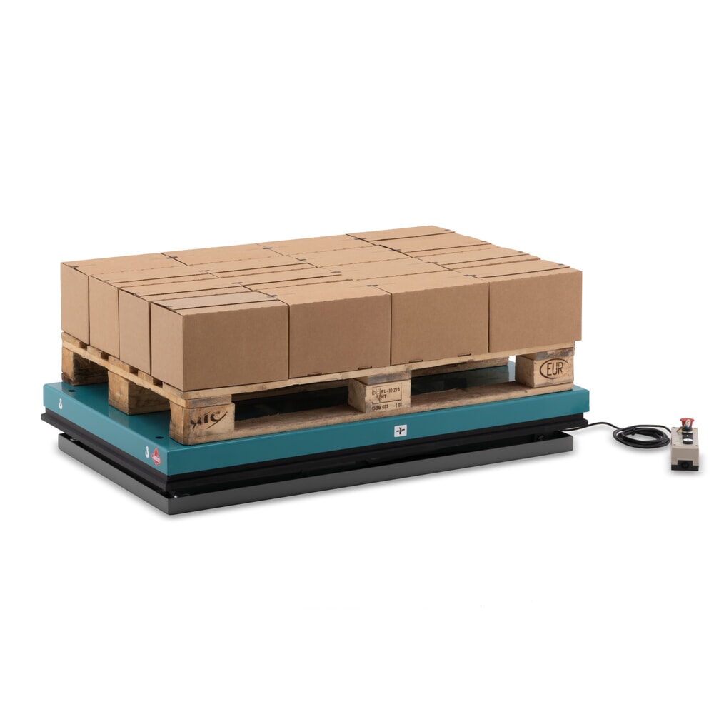 Numéro de l'image du produit 5: Table élévatrice à ciseaux Ameise®, ciseaux simples, capacité de charge 500 kg, plate-forme de 1 300 x 800 mm