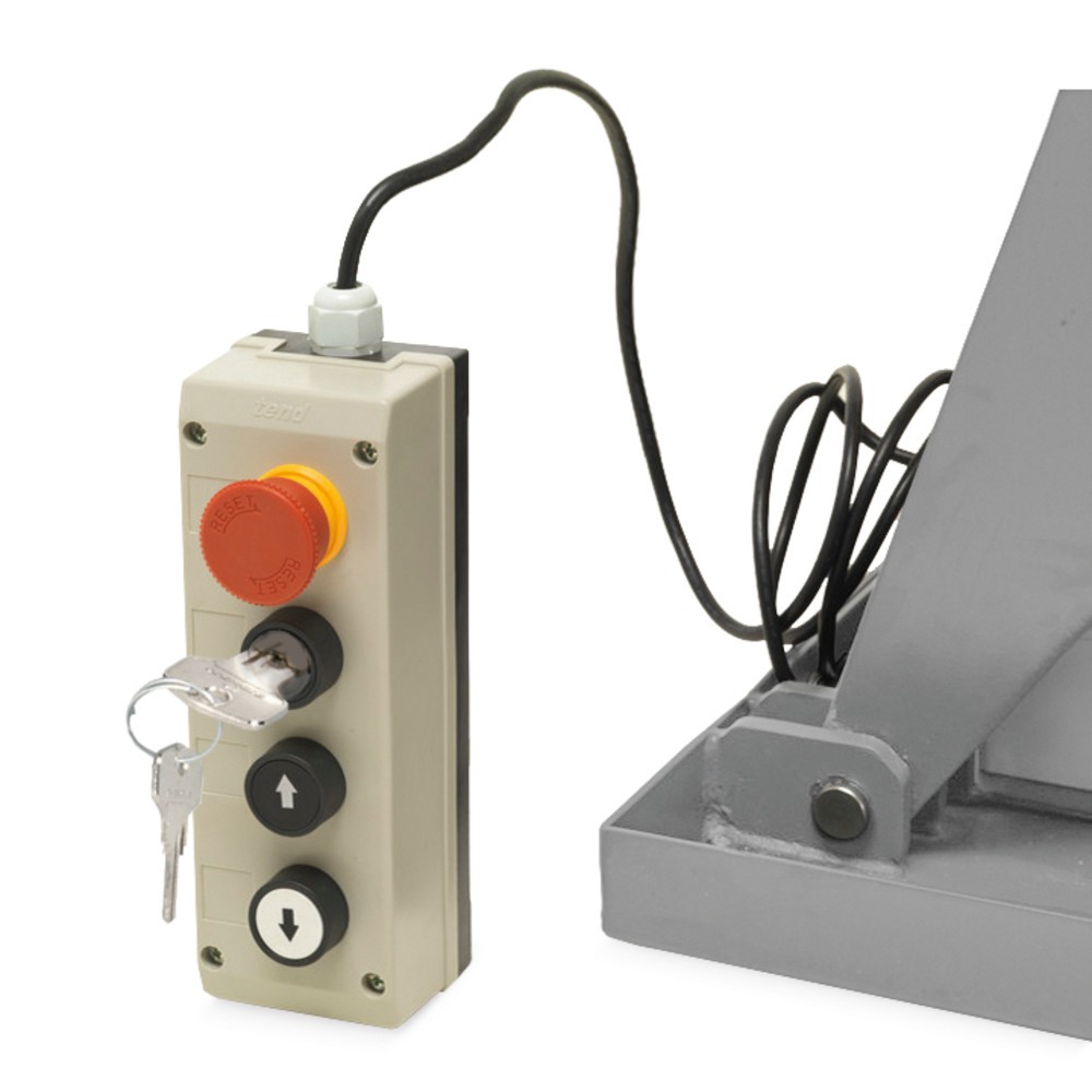 Numéro de l'image du produit 2: Table élévatrice à ciseaux Ameise®, ciseaux simples, capacité de charge 3 000 kg, plate-forme de 1 300 x 800 mm