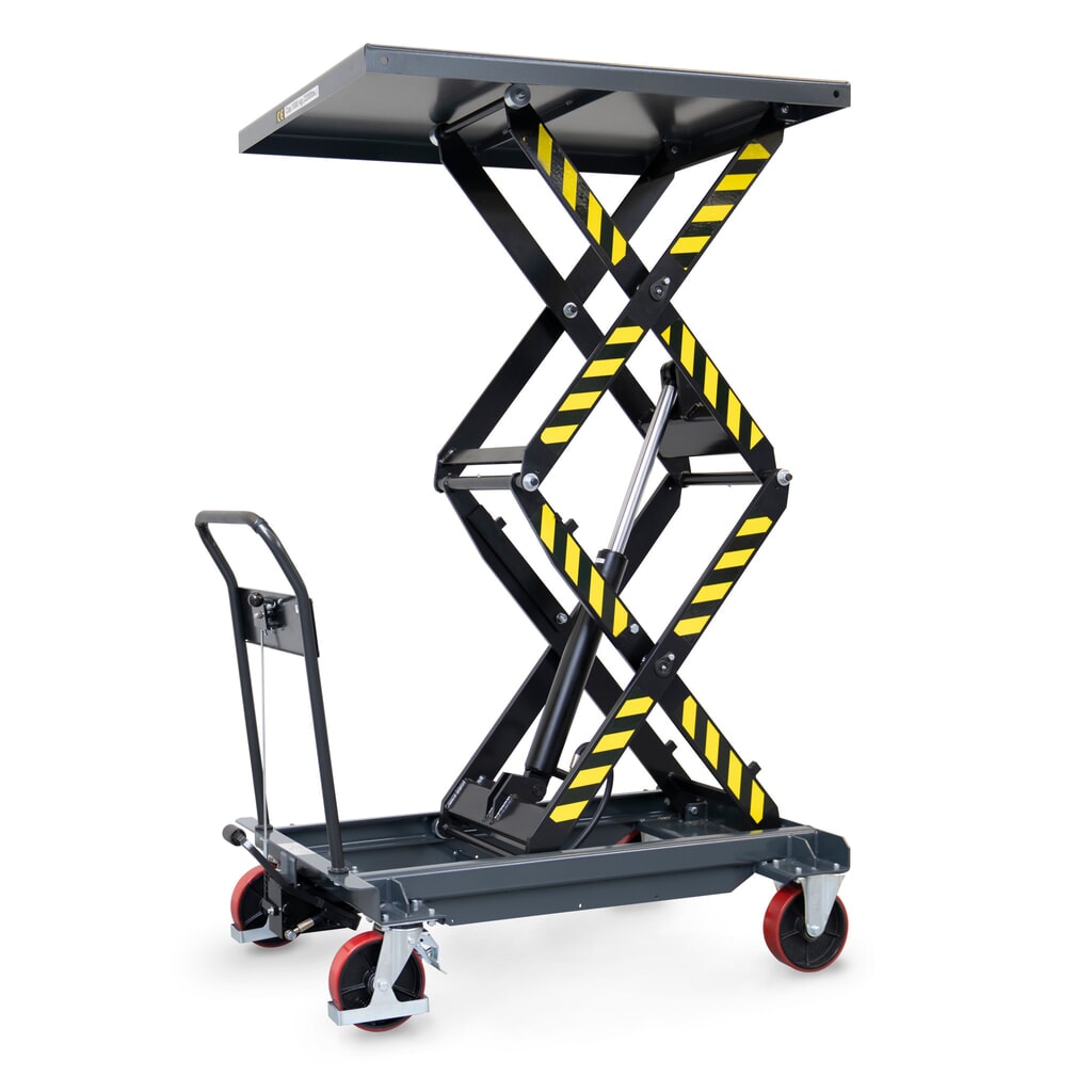 N° de l'image du produit 2 : Table élévatrice à ciseaux doubles fetra®, surface de chargement 1 200 x 800 mm, capacité de charge 1 000 kg