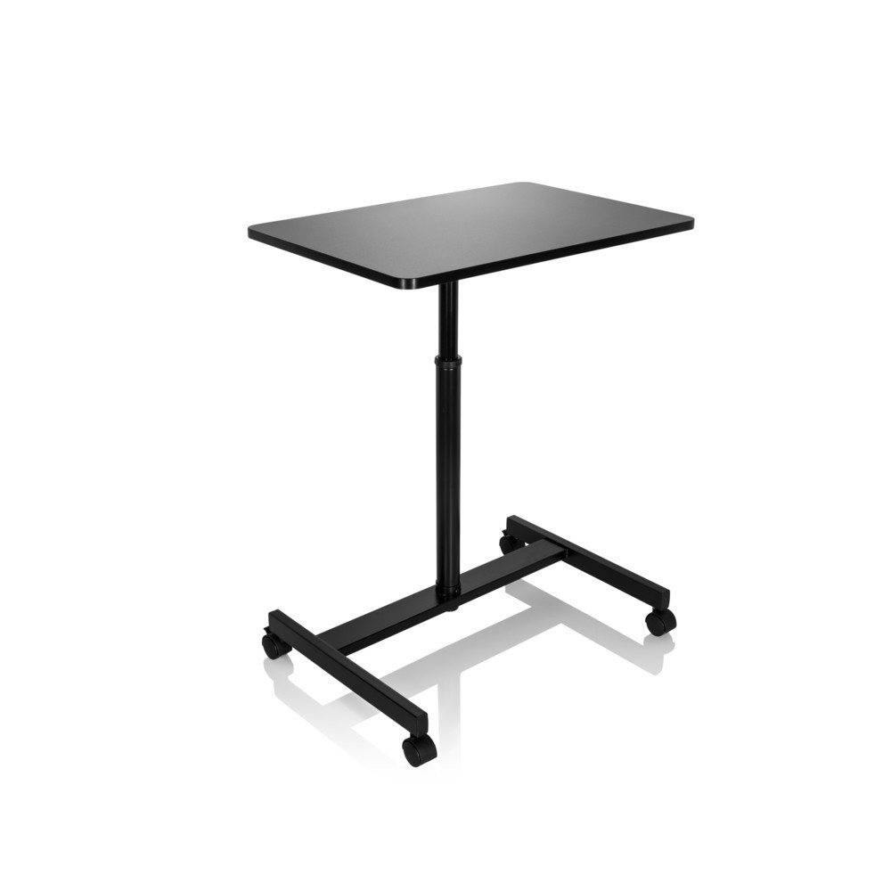 Numéro de l'image du produit 7: Table haute / support pour ordinateur portable hjh OFFICE STAND VM-SU avec ressort à gaz & roulettes, noir