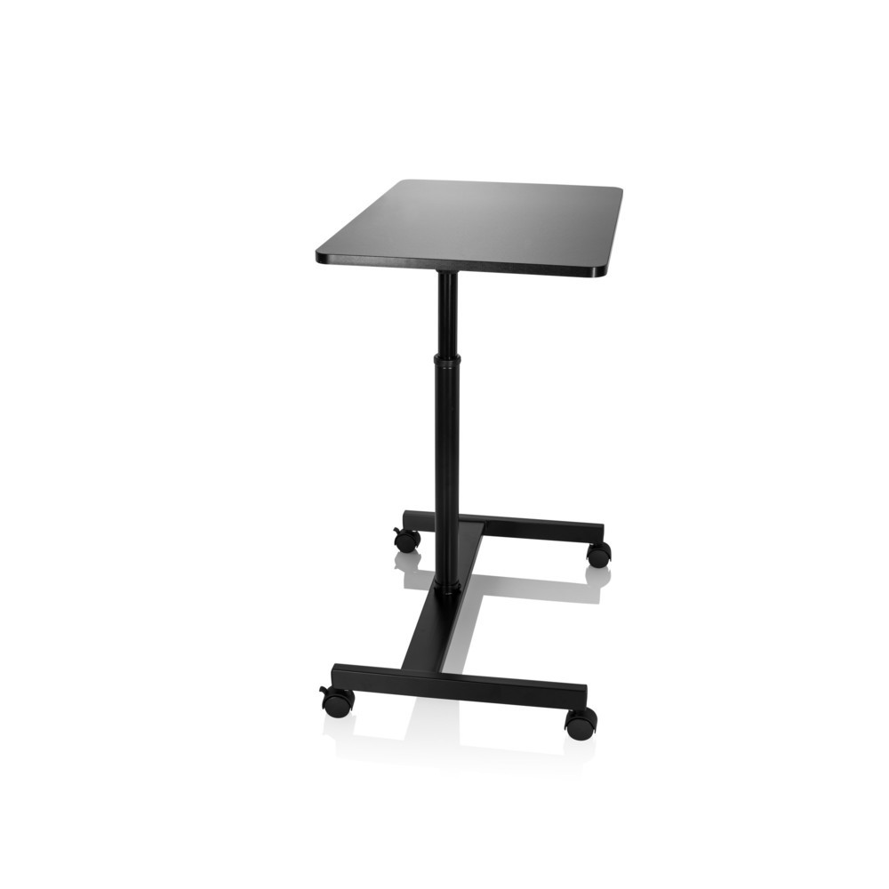Numéro de l'image du produit 8: Table haute / support pour ordinateur portable hjh OFFICE STAND VM-SU avec ressort à gaz & roulettes, noir
