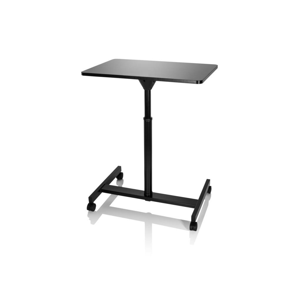 Numéro de l'image du produit 10: Table haute / support pour ordinateur portable hjh OFFICE STAND VM-SU avec ressort à gaz & roulettes, noir
