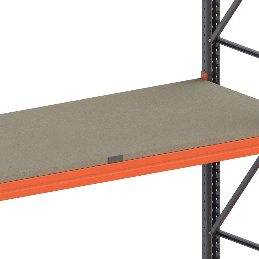 Numéro de l'image du produit 2: Tablette en panneaux de particules pour rayonnage à palettes META MULTIPAL, l x P 2 700 x 1 100 mm