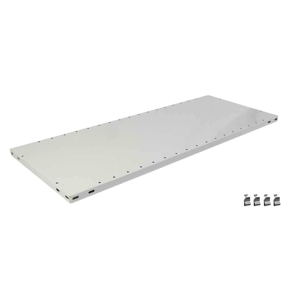 Tablette pour rayonnage à tablettes SCHULTE, charge par tablette 150 kg, lxP 1000 x 400 mm Illustration du produit: Tablette pour rayonnage à tablettes SCHULTE, charge par tablette 150 kg, lxP 1000 x 400 mm