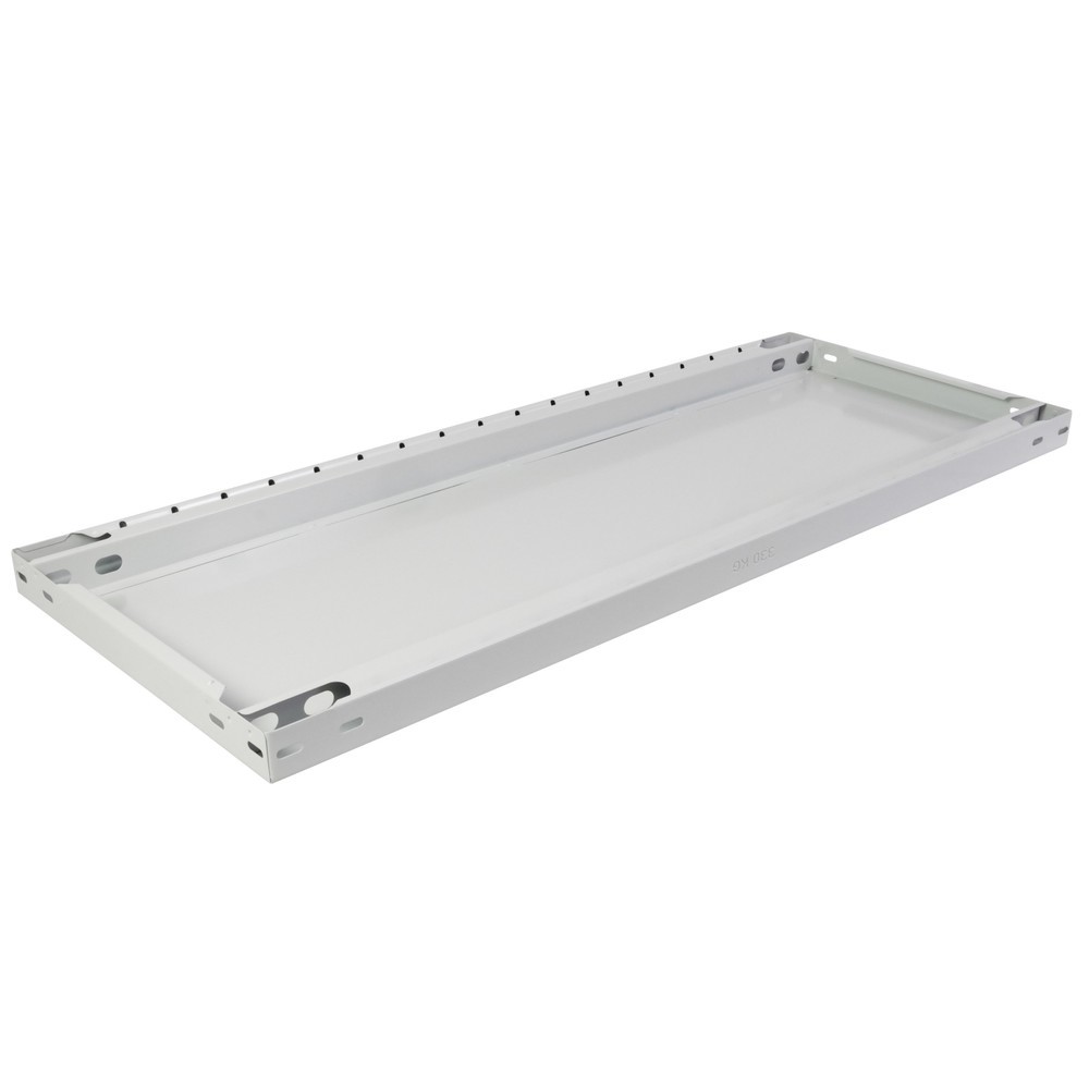 Numéro de l'image du produit 2: Tablette MULTIplus330 pour rayonnage à tablettes SCHULTE, charge par tablette 330 kg, gris clair, lxP 1 000 x 400 mm