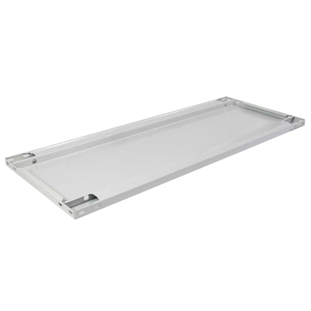 N° de l'image du produit 2 : Tablette supplémentaire pour étagère à dossiers SCHULTE en noir, avec butées finales, l x P 1 000 x 300 mm
