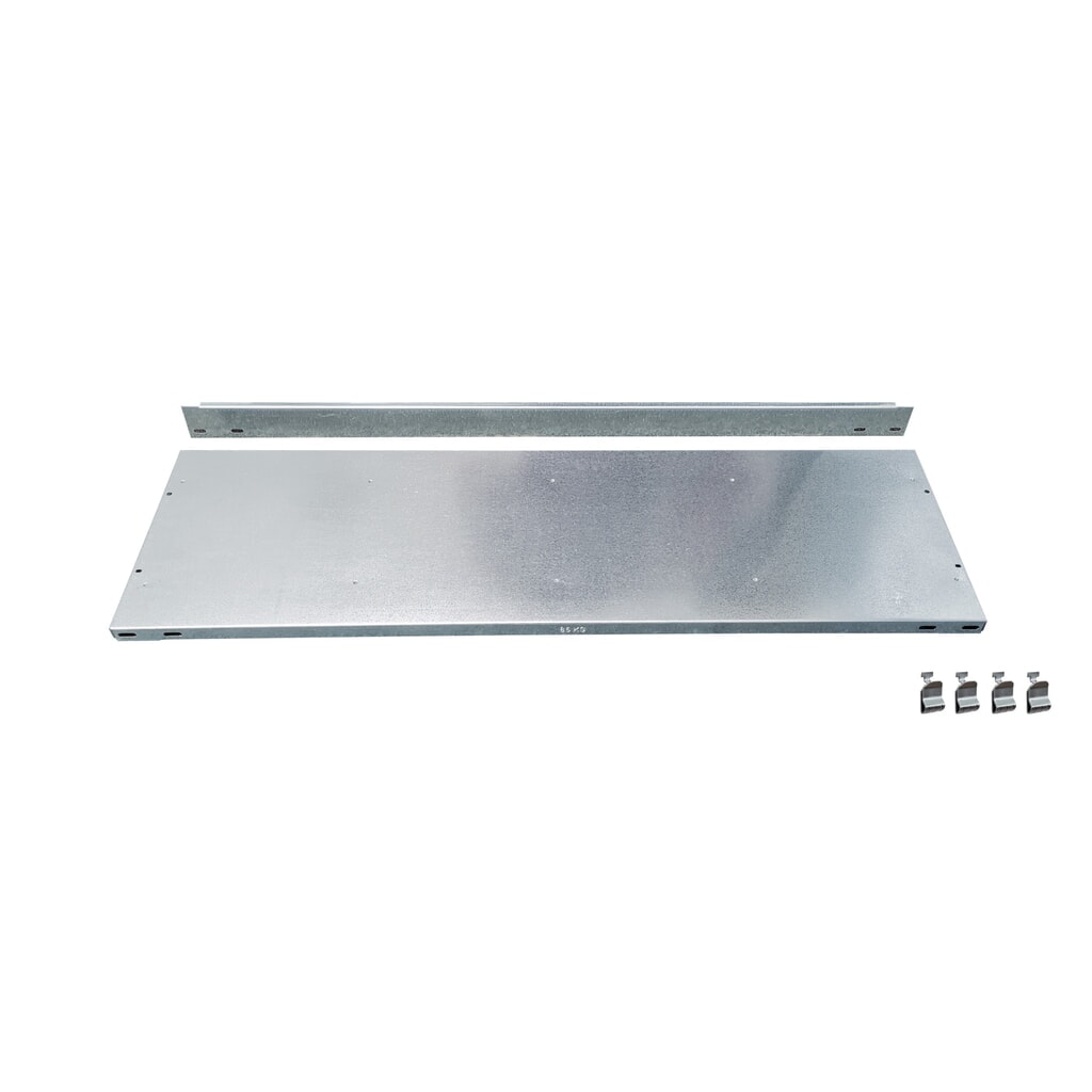 Illustration du produit: Tablette supplémentaire pour étagère à dossiers SCHULTE système enfichable avec butées finales/centrale, lxP 1 000 x 300 mm