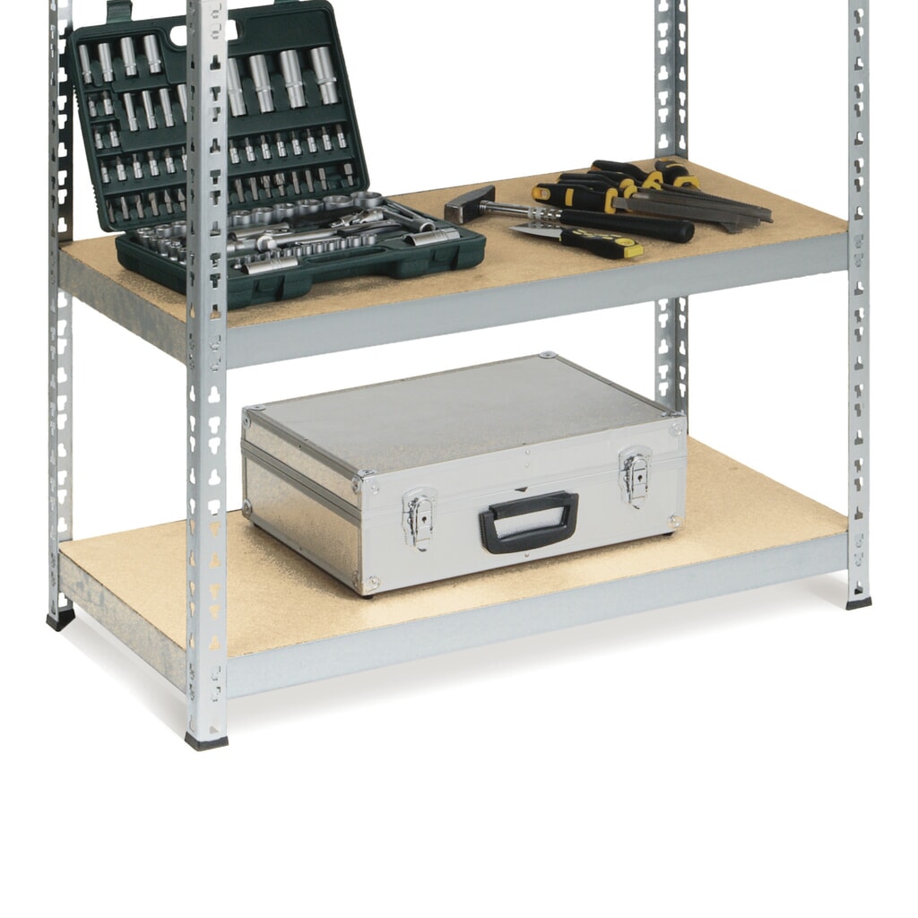 Illustration du produit: Tablettes pour rayonnage à tablettes BASIC, capacité de charge 175 kg, zinguée, lxP 920 x 460 mm