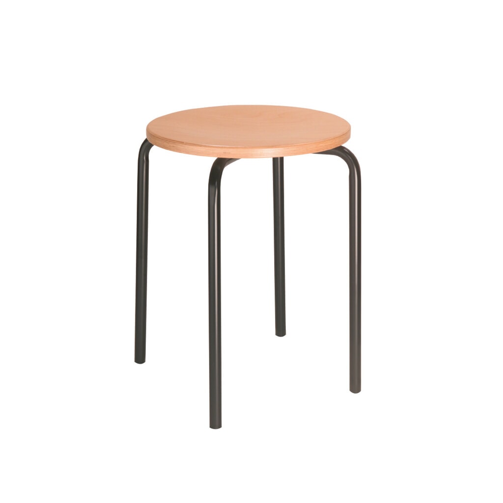 Tabouret empilable HEMMDAL en hêtre