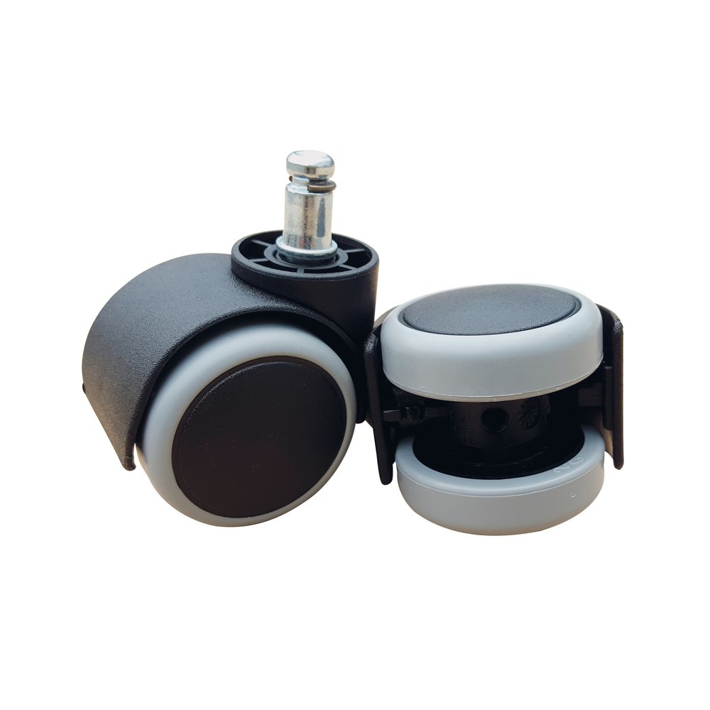 N° de l'image du produit 2 : Tabouret HEMMDAL Confort, assise en PU, hauteur d’assise 430-560 mm, base aluminium, roulettes