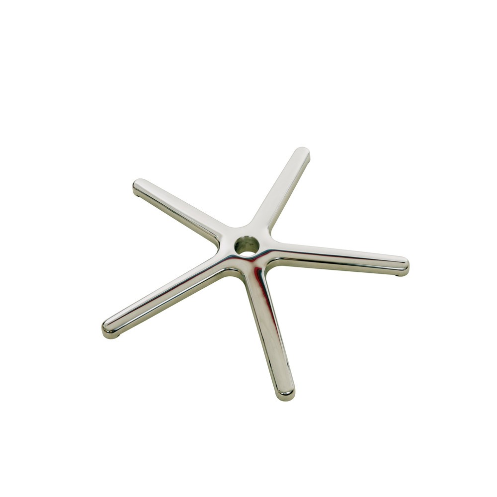 Numéro de l'image du produit 2: Tabouret HEMMDAL Confort, assise en PU, hauteur d’assise 570-820 mm, base aluminium, patins
