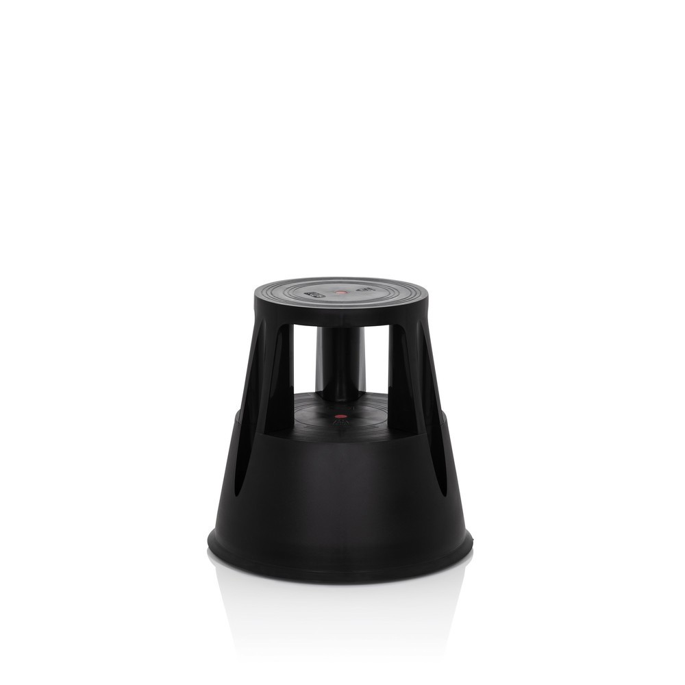 Numéro de l'image du produit 4: Tabouret marchepied / tabouret à roulettes hjh OFFICE TIO-M I plastique, noir