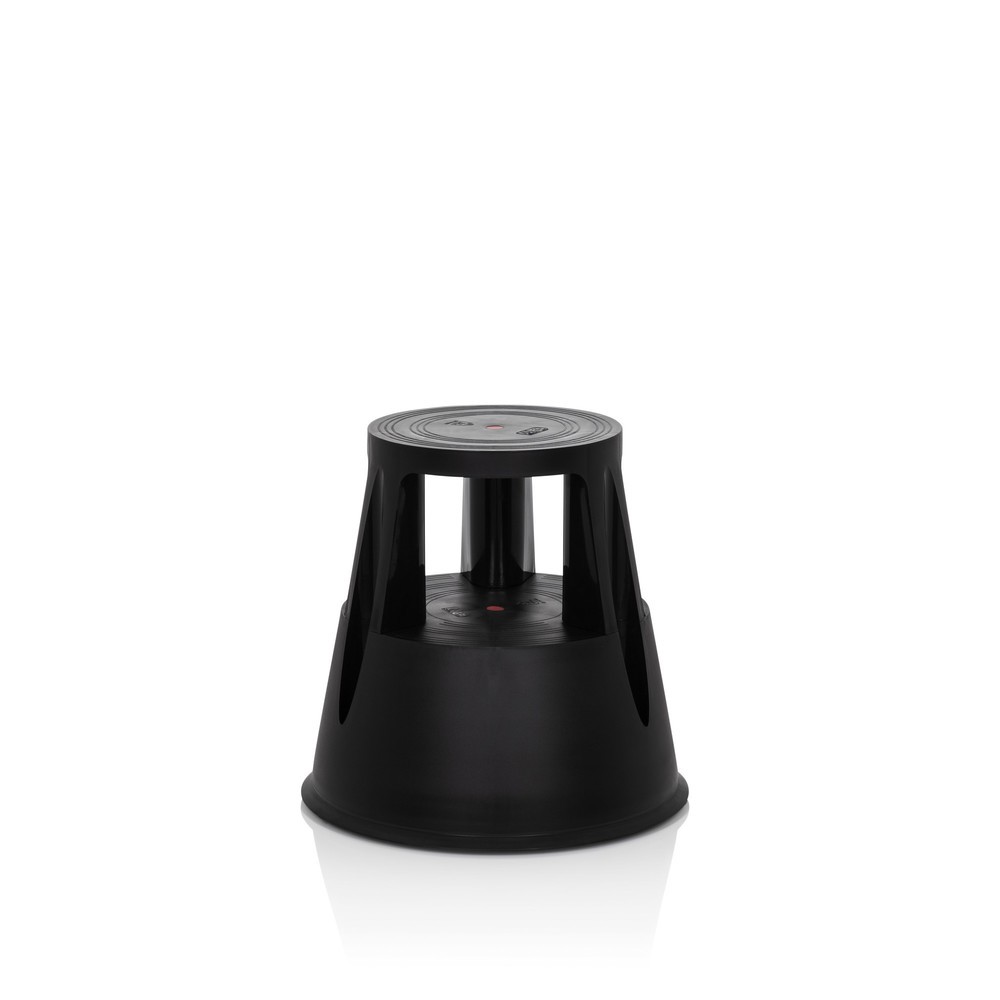 Numéro de l'image du produit 7: Tabouret marchepied / tabouret à roulettes hjh OFFICE TIO-M I plastique, noir