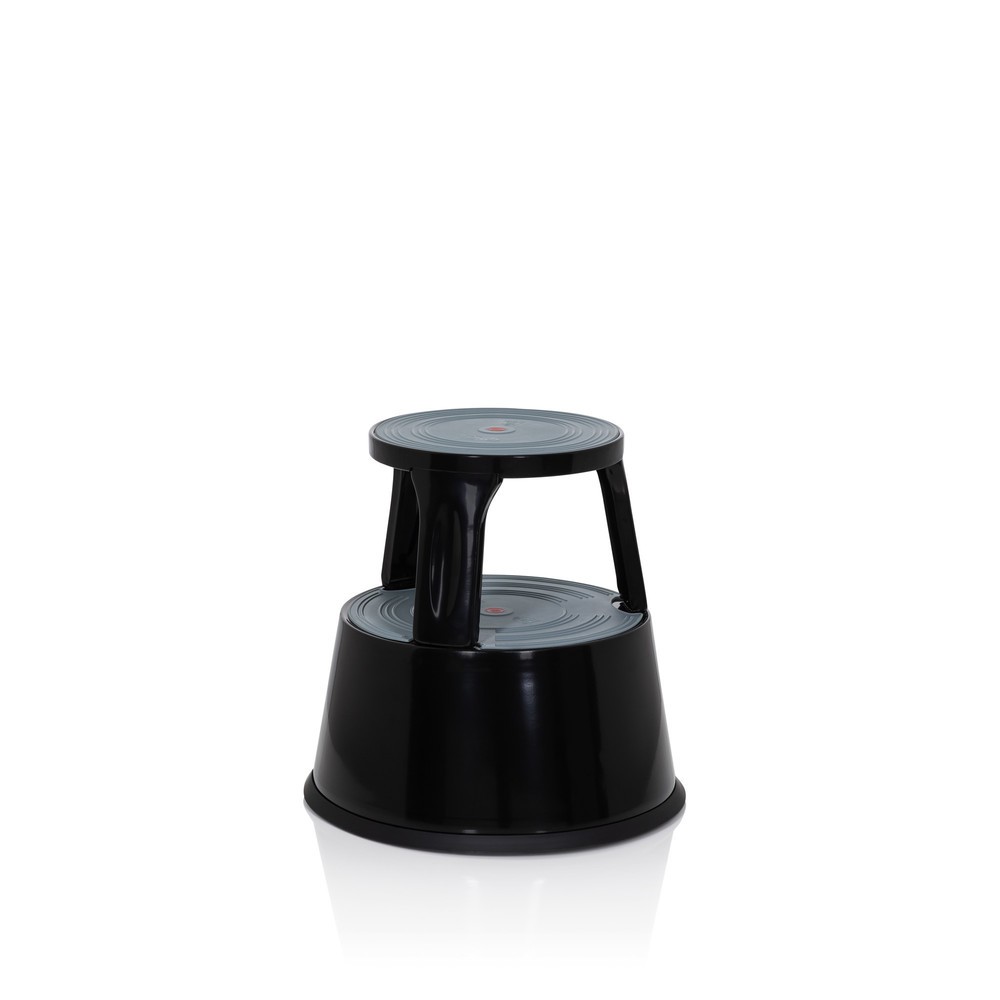 Numéro de l'image du produit 5: Tabouret marchepied / tabouret à roulettes hjh OFFICE TIO-M II métal, plastique, noir