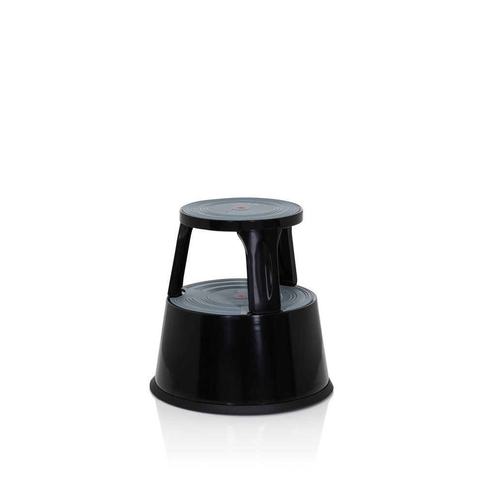 Numéro de l'image du produit 9: Tabouret marchepied / tabouret à roulettes hjh OFFICE TIO-M II métal, plastique, noir