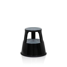 N° de l'image du produit 1 : Tabouret marchepied / tabouret à roulettes hjh OFFICE TIO-M II métal, plastique, noir