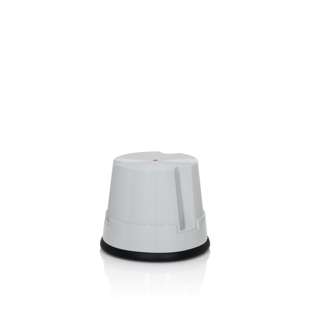N° de l'image du produit 2 : Tabouret marchepied / tabouret à roulettes hjh OFFICE TIO-S plastique, gris