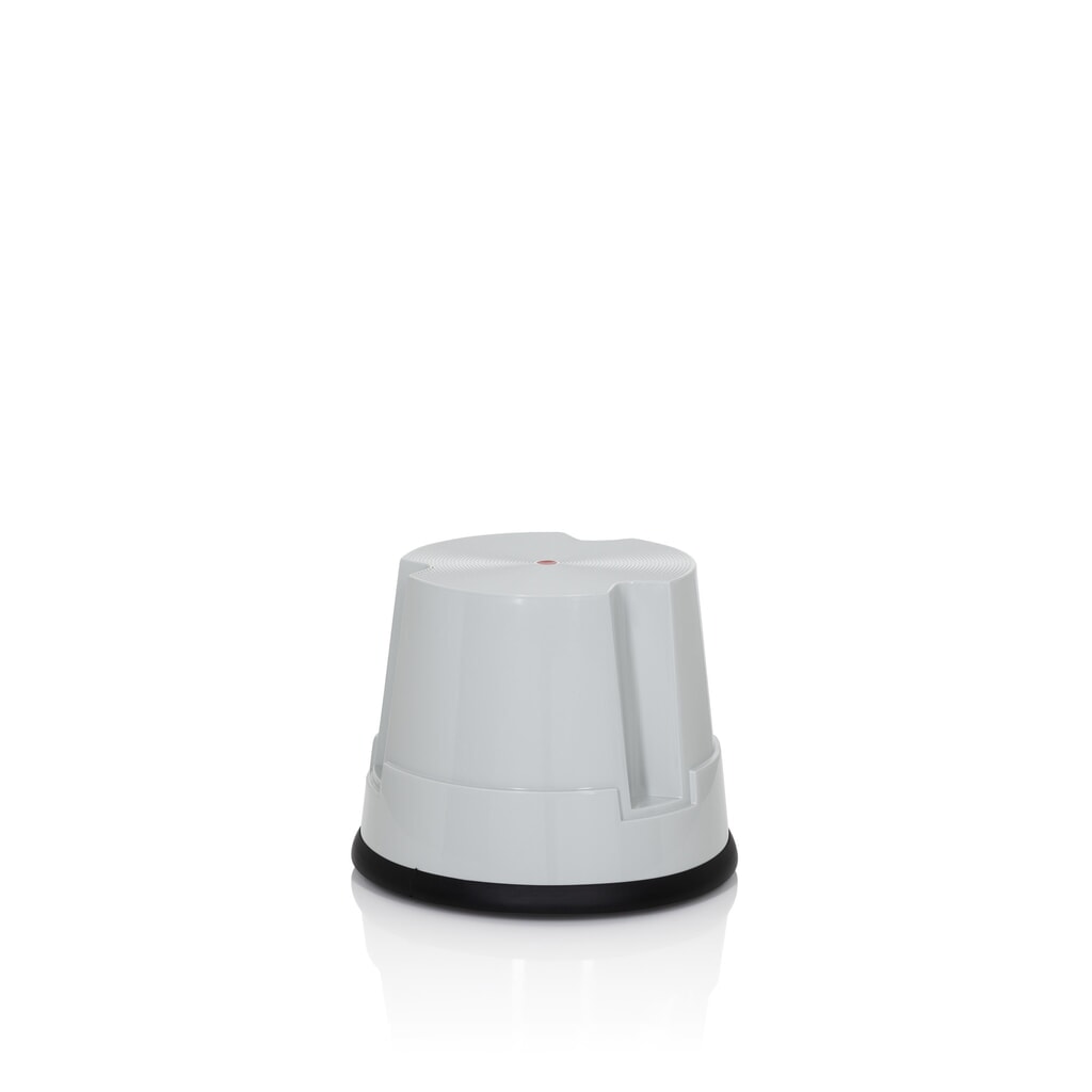 N° de l'image du produit 8 : Tabouret marchepied / tabouret à roulettes hjh OFFICE TIO-S plastique, gris