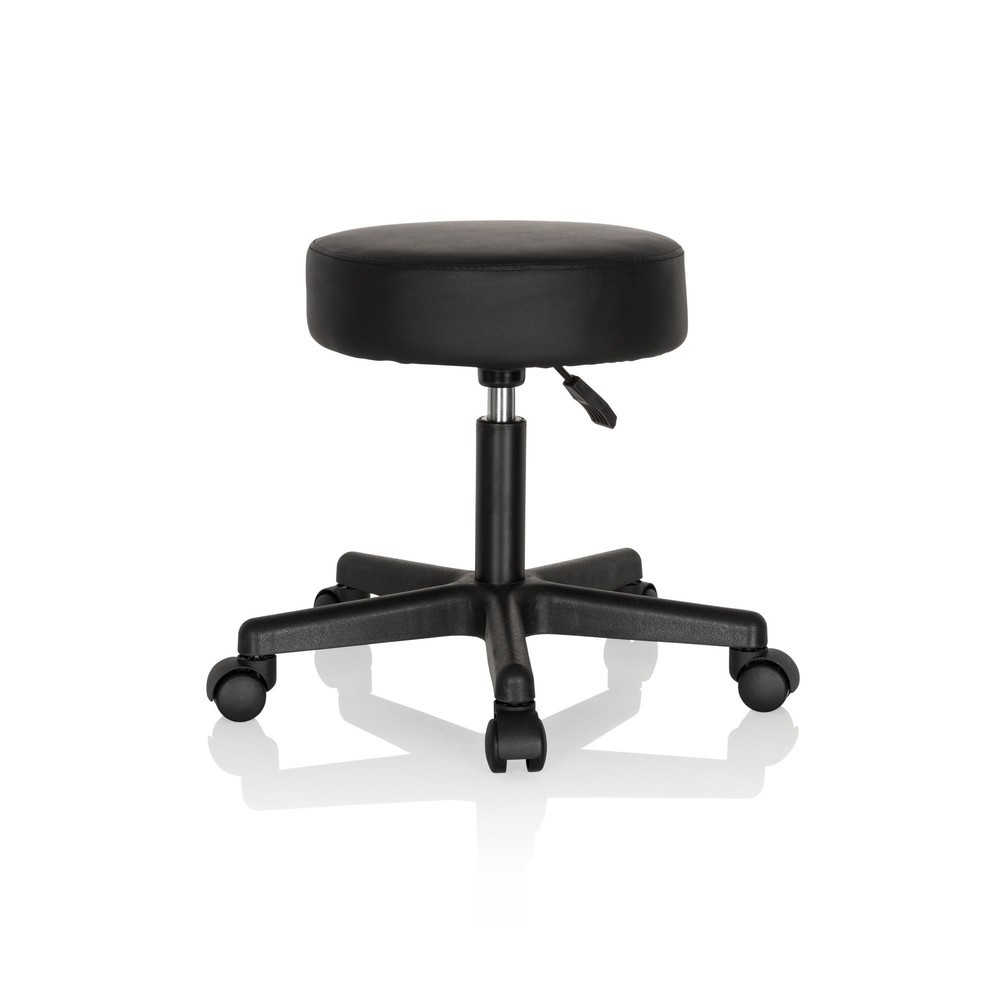 Numéro de l'image du produit 2: Tabouret / tabouret pivotant hjh OFFICE OPERATOR I similicuir, noir