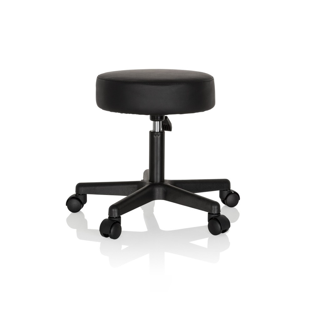 Numéro de l'image du produit 3: Tabouret / tabouret pivotant hjh OFFICE OPERATOR I similicuir, noir