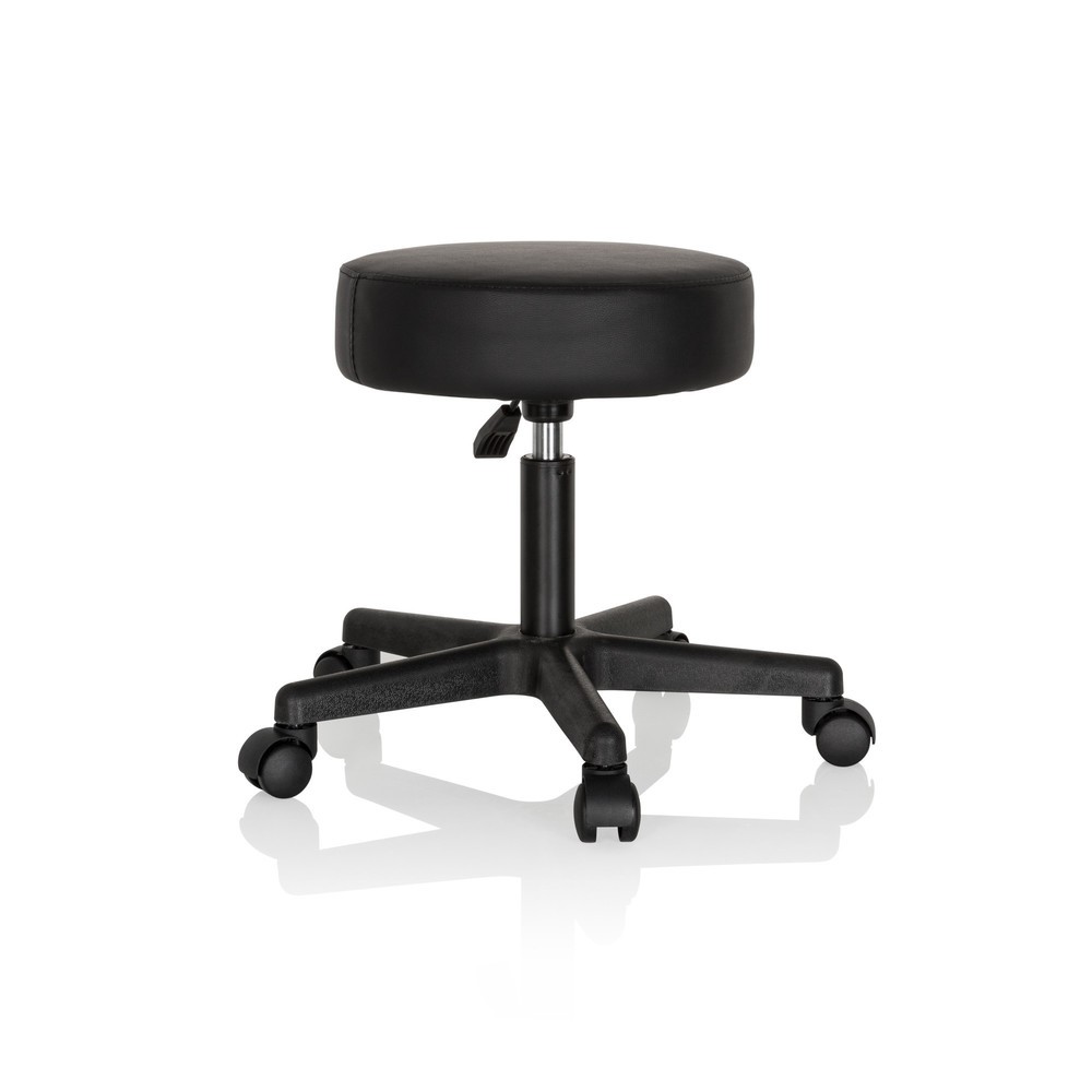 Numéro de l'image du produit 4: Tabouret / tabouret pivotant hjh OFFICE OPERATOR I similicuir, noir