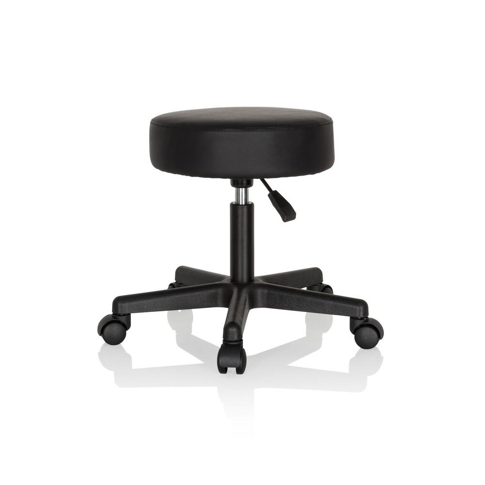 Numéro de l'image du produit 9: Tabouret / tabouret pivotant hjh OFFICE OPERATOR I similicuir, noir