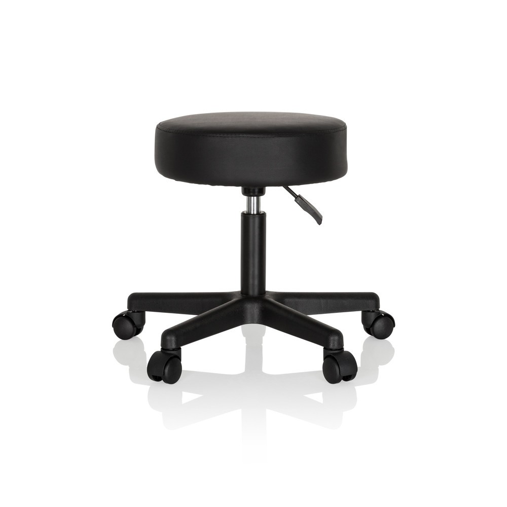 Illustration du produit: Tabouret / tabouret pivotant hjh OFFICE OPERATOR I similicuir, noir