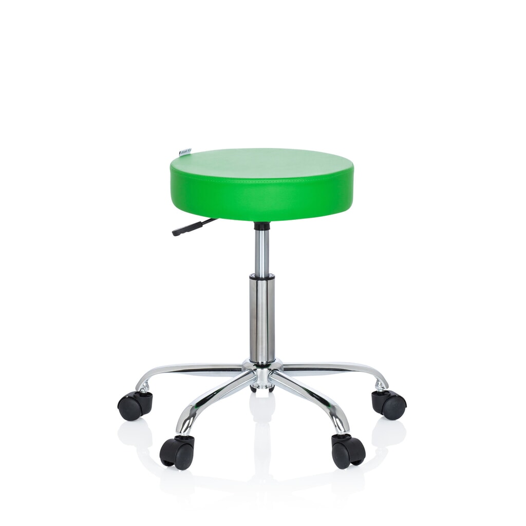 Illustration du produit: Tabouret ergonomique / tabouret pivotant hjh OFFICE OPERATOR II similicuir, vert
