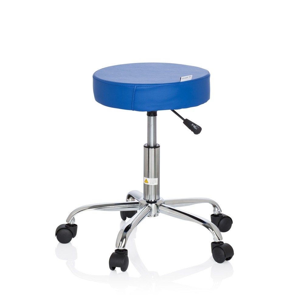 Numéro de l'image du produit 5: Tabouret / tabouret pivotant hjh OFFICE OPERATOR II similicuir, bleu