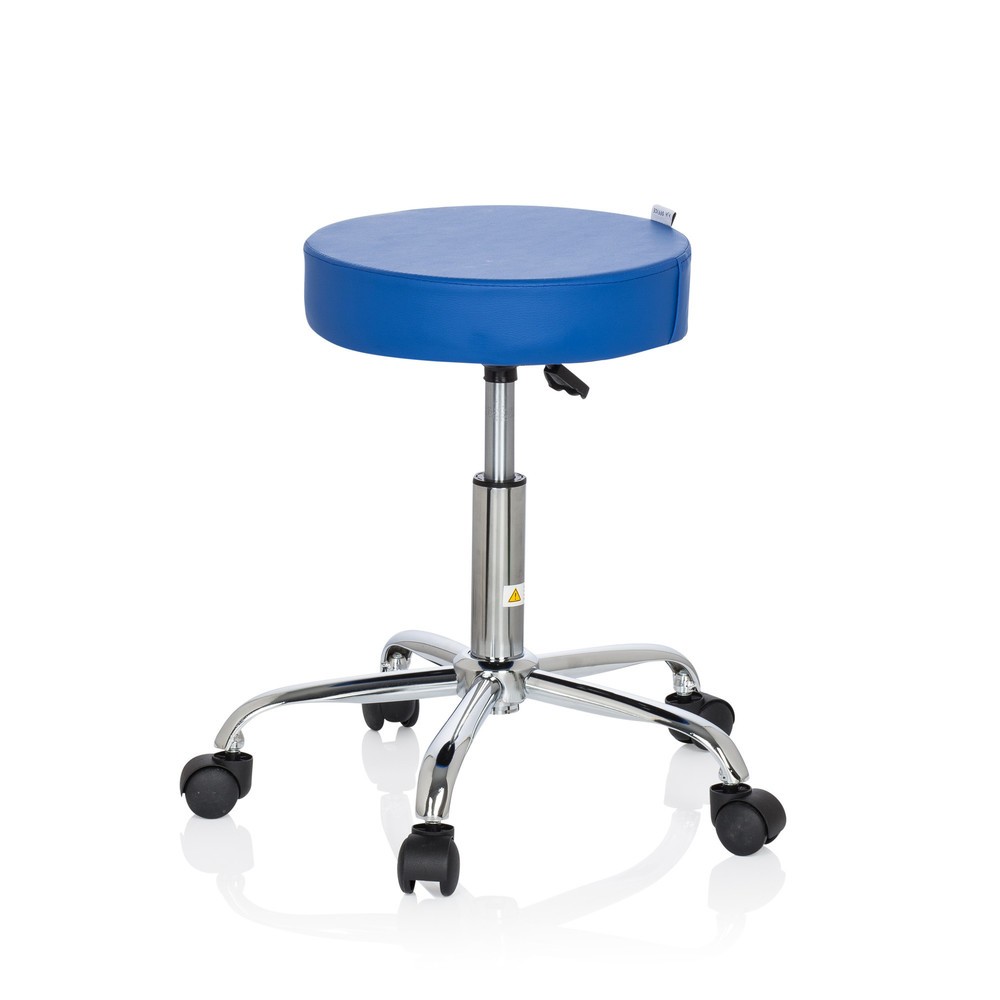 Numéro de l'image du produit 7: Tabouret / tabouret pivotant hjh OFFICE OPERATOR II similicuir, bleu