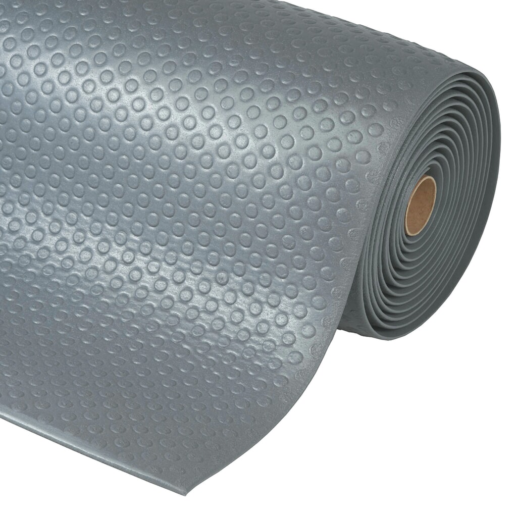 Illustration du produit: Tapis anti-fatigue, PVC/mousse de vinyle, à picots, mct x 600 mm, gris