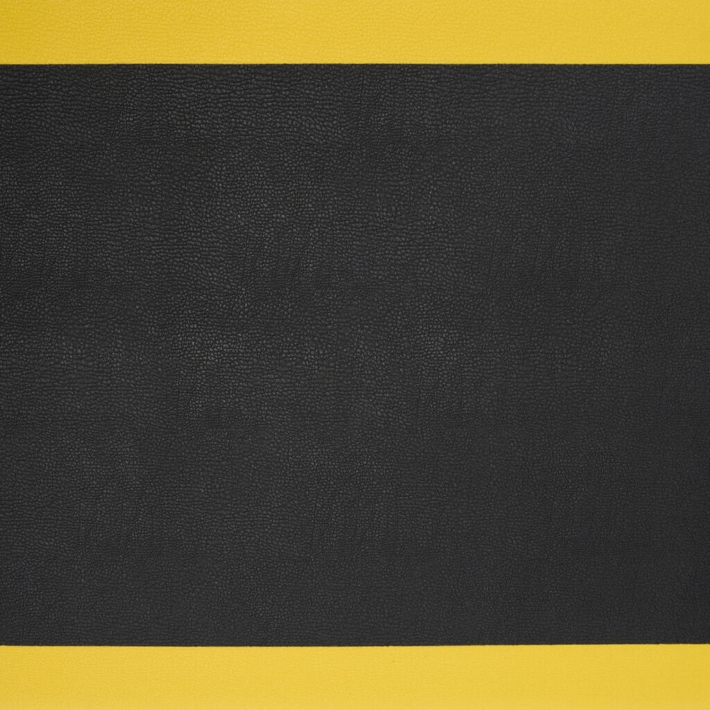 Tapis anti-fatigue HEMMDAL ErgoSoft Classic, texturé, monocouche, LxL 600 x 600 mm, noir/jaune N° de l'image du produit 5 : Tapis anti-fatigue HEMMDAL ErgoSoft Classic, texturé, monocouche, LxL 600 x 600 mm, noir/jaune