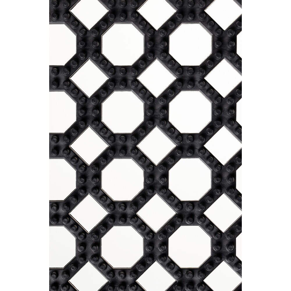 Numéro de l'image du produit 6: Tapis anti-fatigue Yoga Grip Ultra, structure en nid d’abeille, lxP 500 x 500 mm