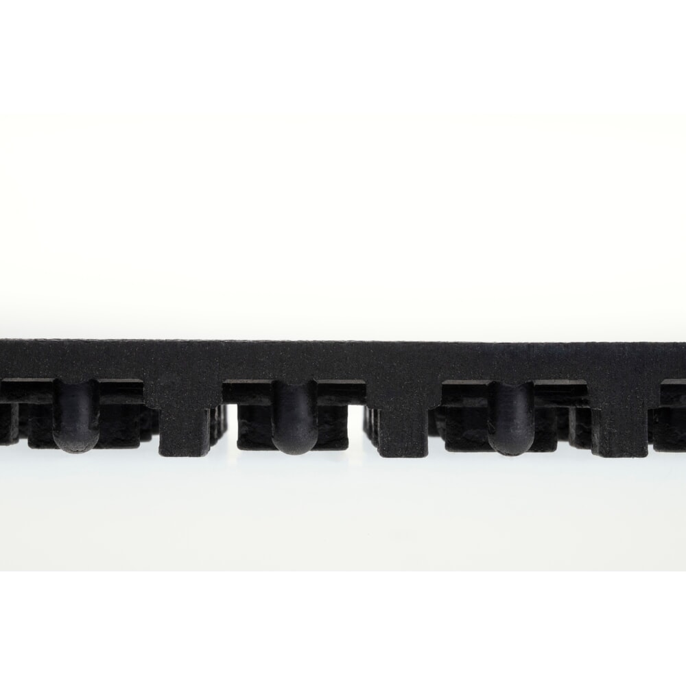 Numéro de l'image du produit 6: Tapis anti-fatigue Yoga Solid Basic, structure en nid d’abeille, lxP 900 x 900 mm