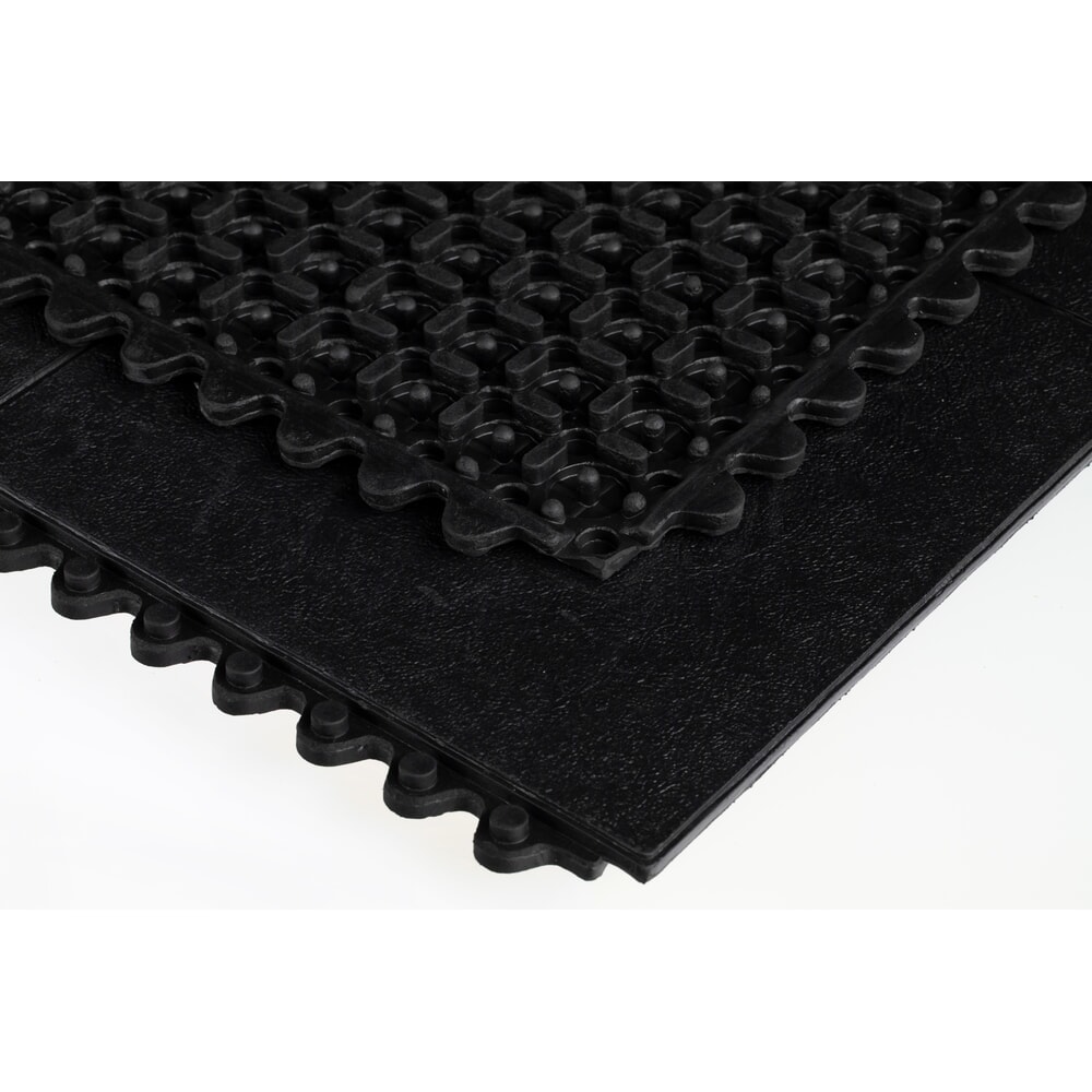 Numéro de l'image du produit 7: Tapis anti-fatigue Yoga Solid Basic, structure en nid d’abeille, lxP 900 x 900 mm